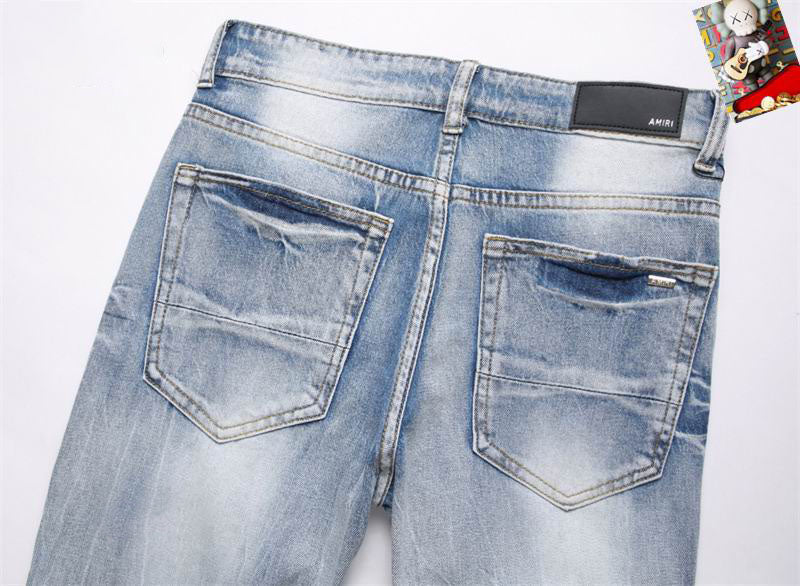 Men's Amiri Fashionable Casual Jeans Pants Size 29-38