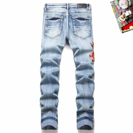 Men's Amiri Fashionable Casual Jeans Pants Size 29-38
