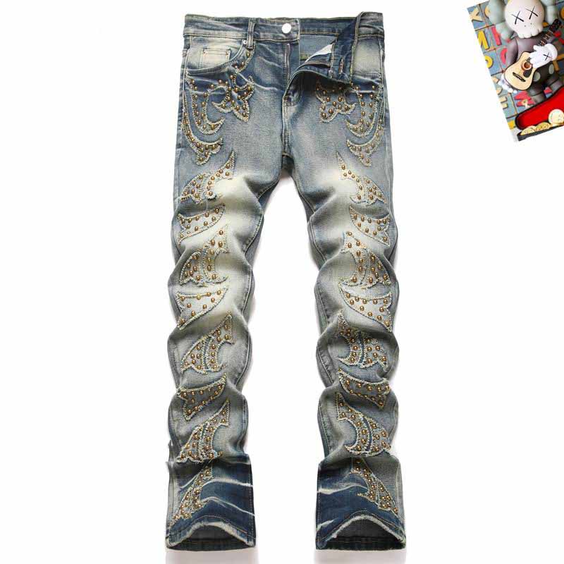 Men's Amiri Fashionable Casual Jeans Pants Size 29-38