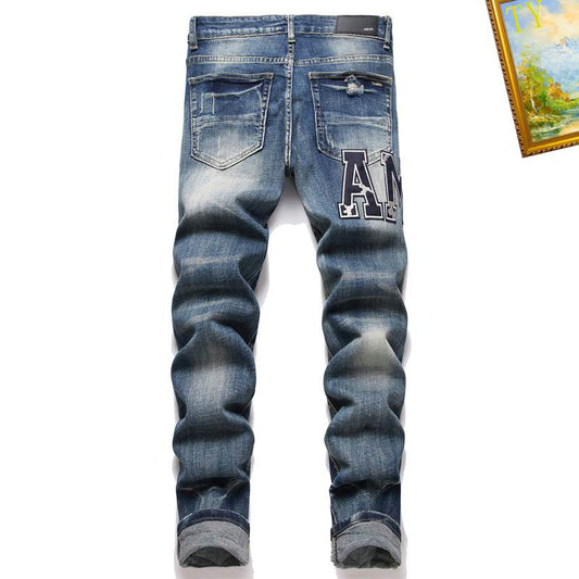 Men's Amiri Fashionable Casual Jeans Pants Size 29-38