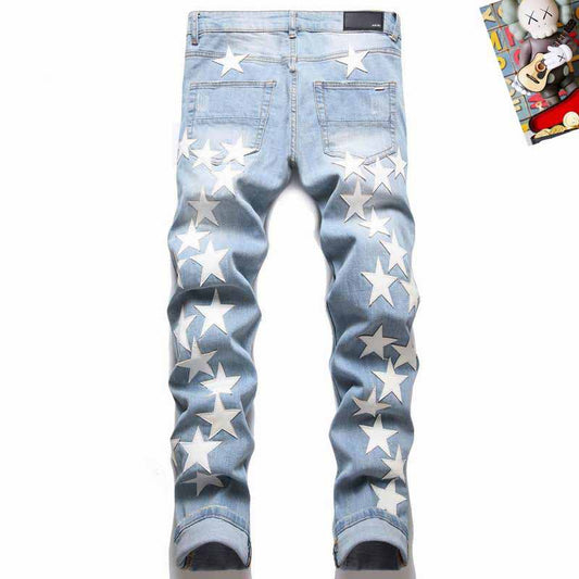 Men's Amiri Fashionable Casual Jeans Pants Size 29-38