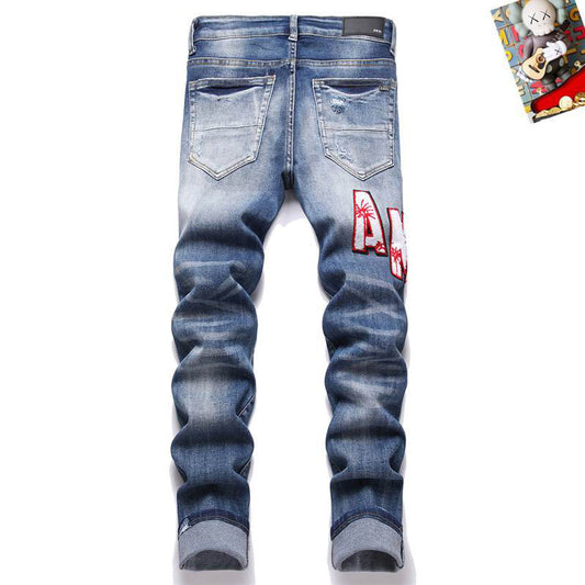 Men's Amiri Fashionable Casual Jeans Pants Size 29-38