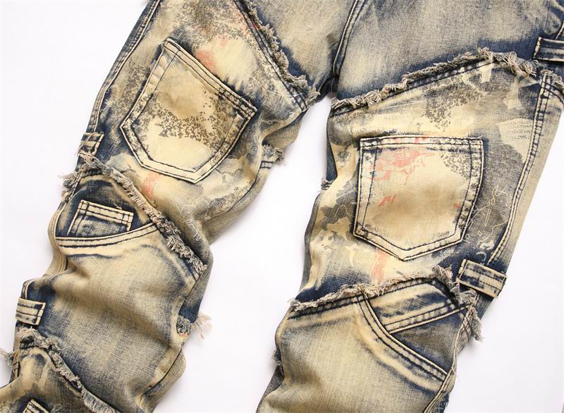 Men's Amiri Fashionable Casual Jeans Pants Size 29-38