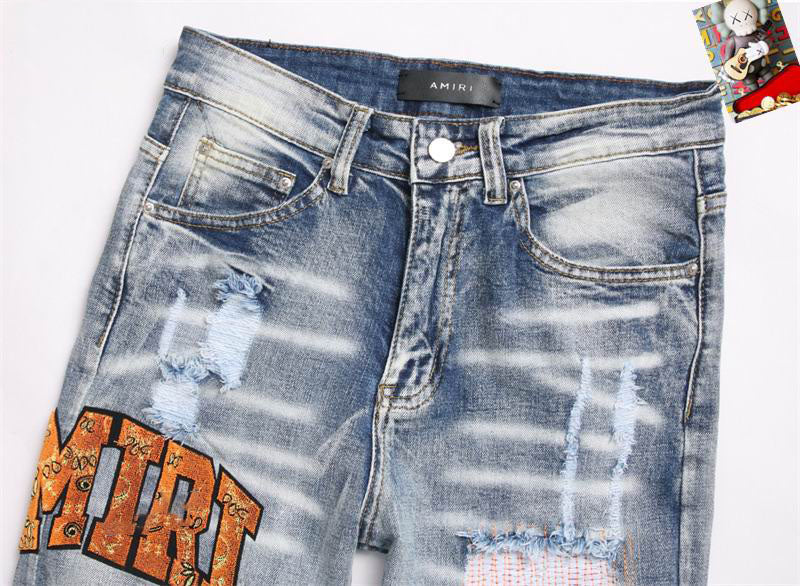 Men's Amiri Fashionable Casual Jeans Pants Size 29-38
