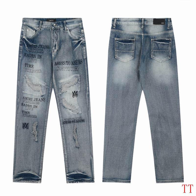 Men's Amiri Fashionable Casual Jeans Pants Size 30-36