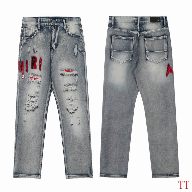 Men's Amiri Fashionable Casual Jeans Pants Size 30-36