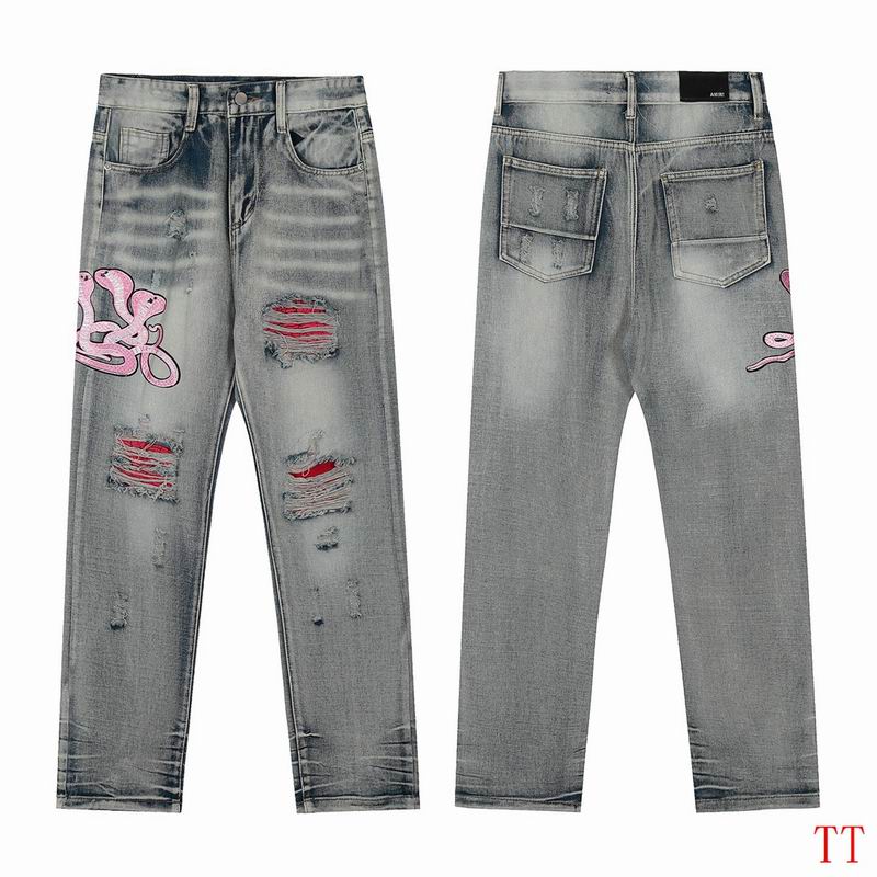Men's Amiri Fashionable Casual Jeans Pants Size 30-36