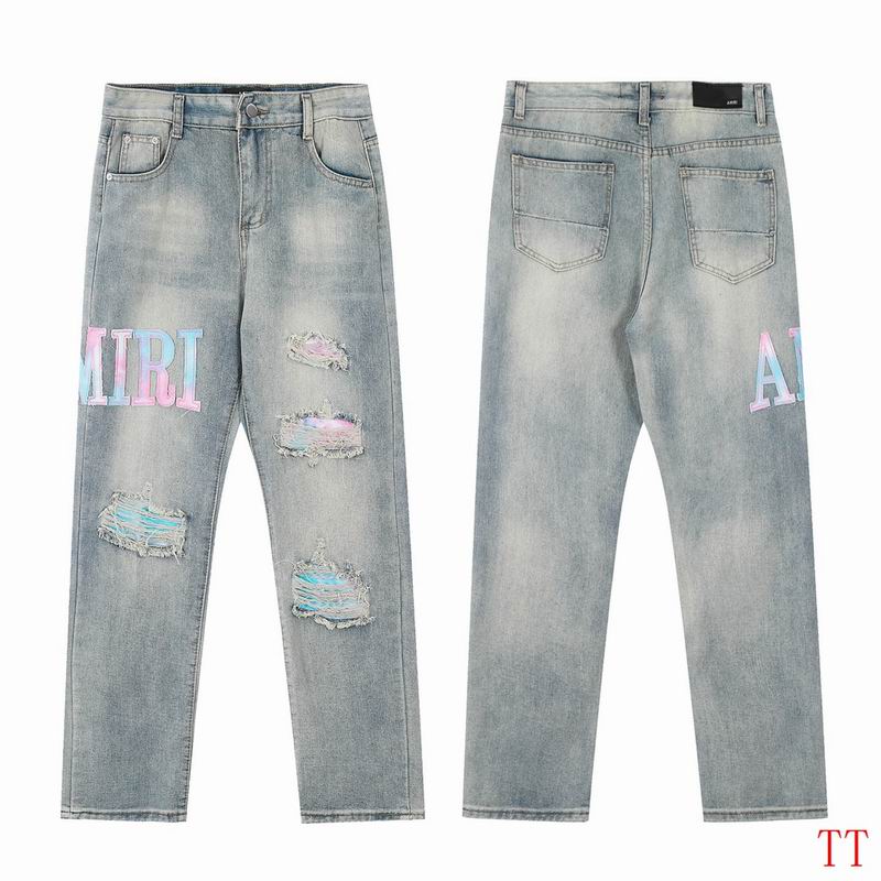 Men's Amiri Fashionable Casual Jeans Pants Size 30-36