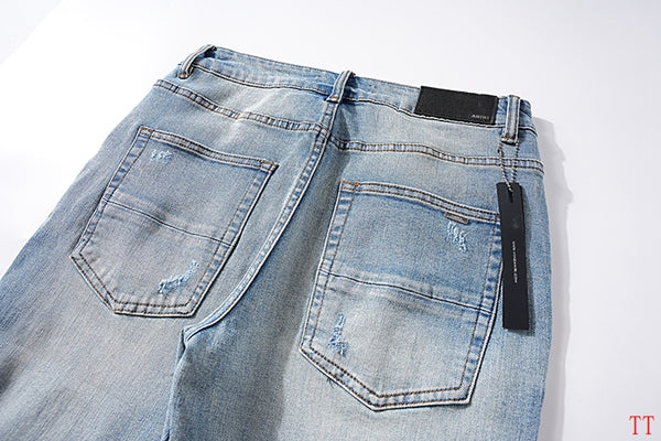 Men's Amiri Fashionable Casual Jeans Pants Size 30-38