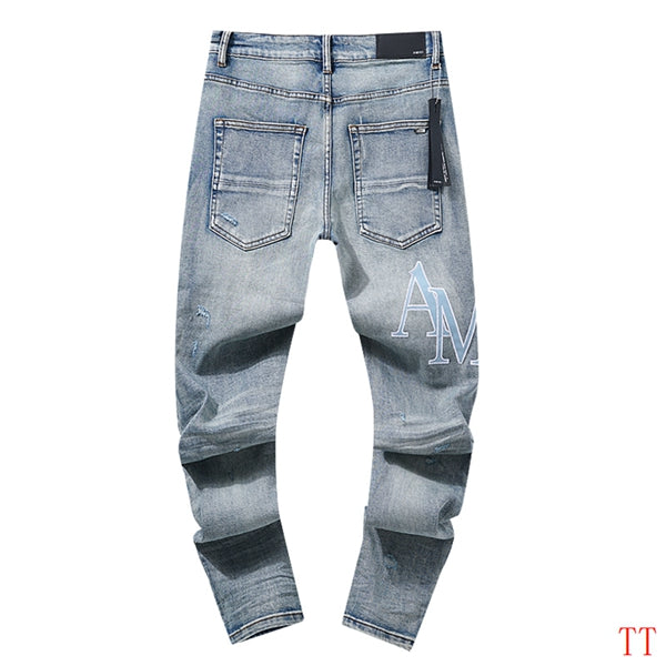 Men's Amiri Fashionable Casual Jeans Pants Size 30-38