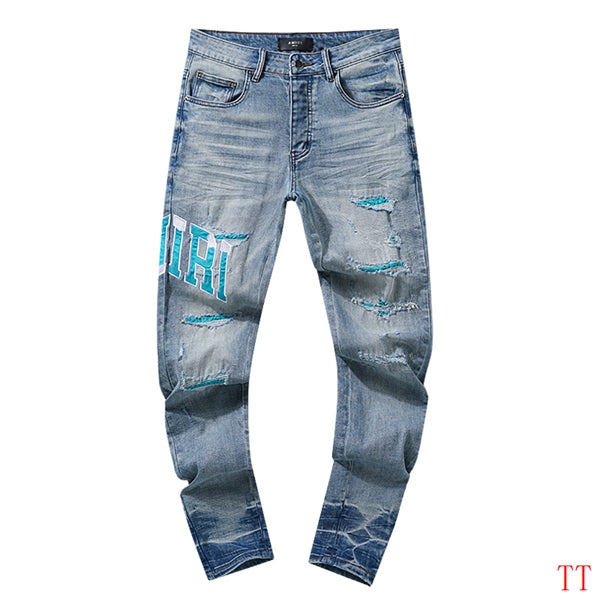 Men's Amiri Fashionable Casual Jeans Pants Size 30-38