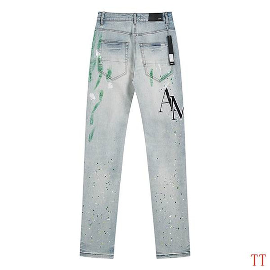 Men's Amiri Fashionable Casual Jeans Pants Size 30-38