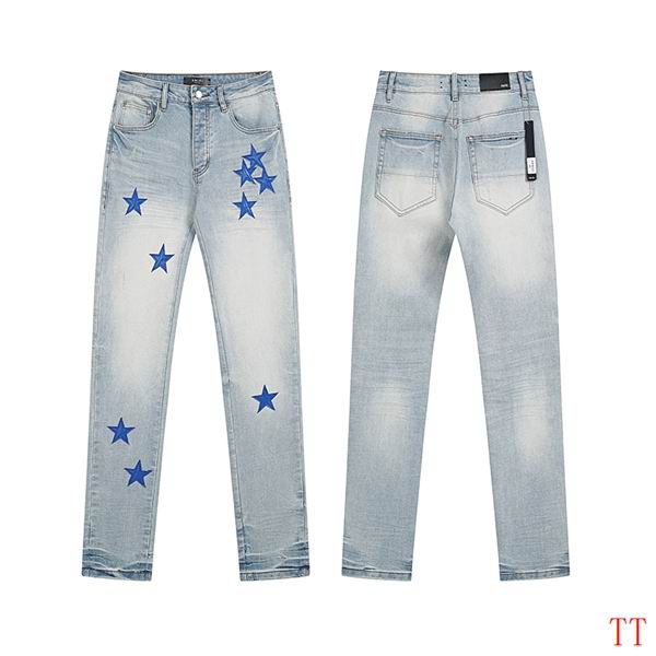 Men's Amiri Fashionable Casual Jeans Pants Size 30-38