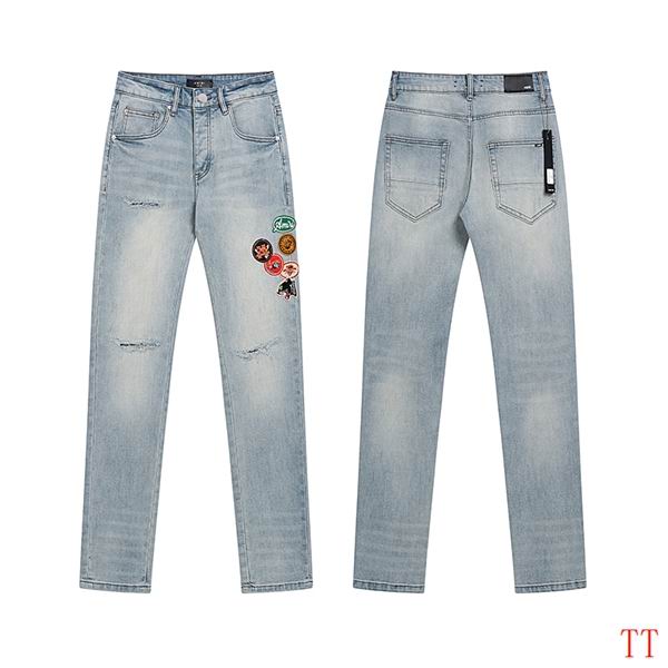 Men's Amiri Fashionable Casual Jeans Pants Size 30-38