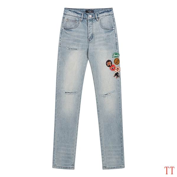 Men's Amiri Fashionable Casual Jeans Pants Size 30-38