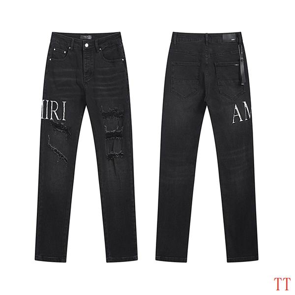 Men's Amiri Fashionable Casual Jeans Pants Size 30-38