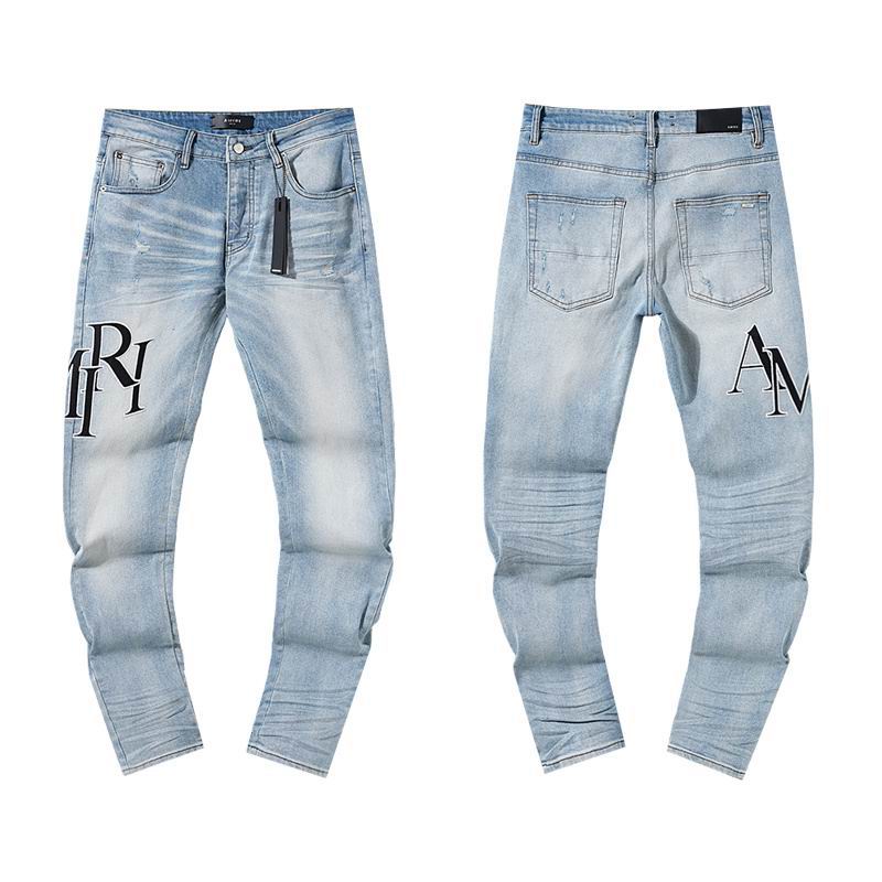Men's Amiri Fashionable Casual Jeans Pants Size 30-38