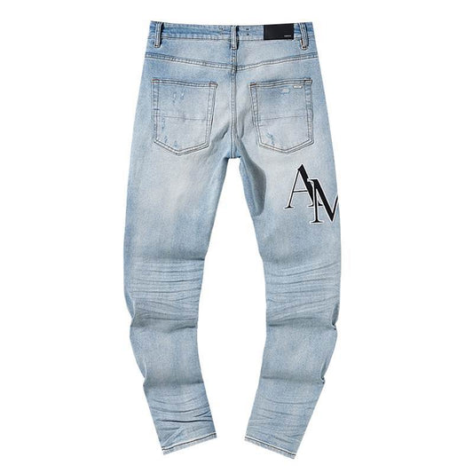 Men's Amiri Fashionable Casual Jeans Pants Size 30-38