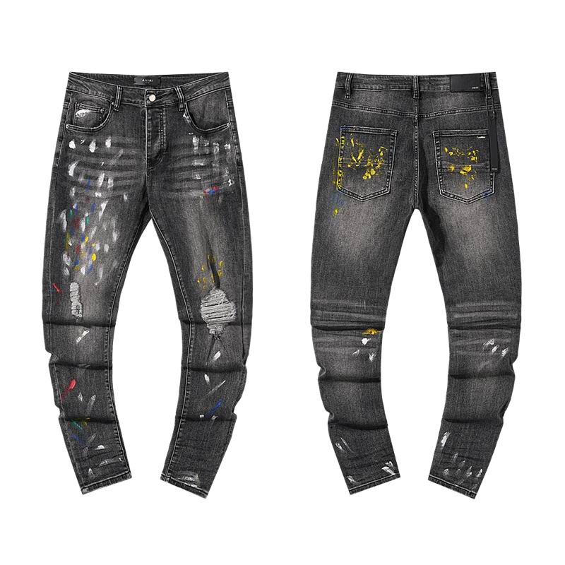 Men's Amiri Fashionable Casual Jeans Pants Size 30-38