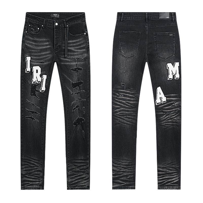 Men's Amiri Fashionable Casual Jeans Pants Size 30-38