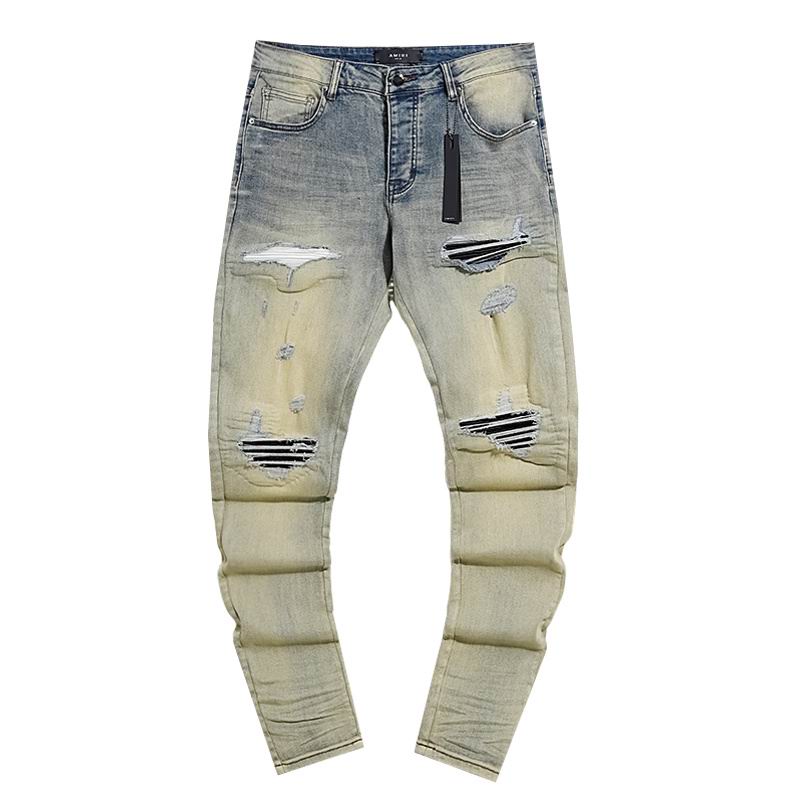 Men's Amiri Fashionable Casual Jeans Pants Size 30-38