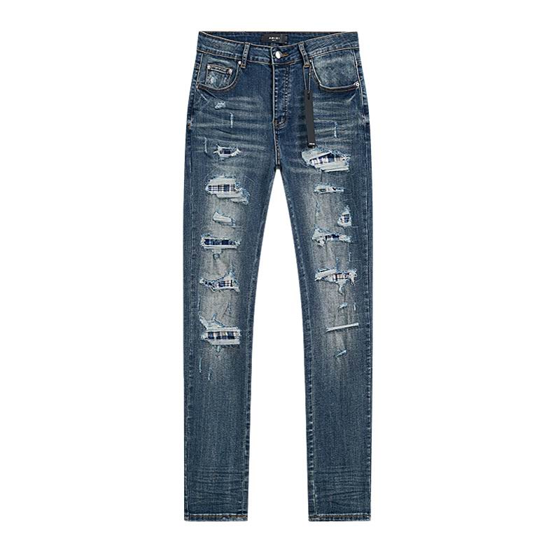 Men's Amiri Fashionable Casual Jeans Pants Size 30-38
