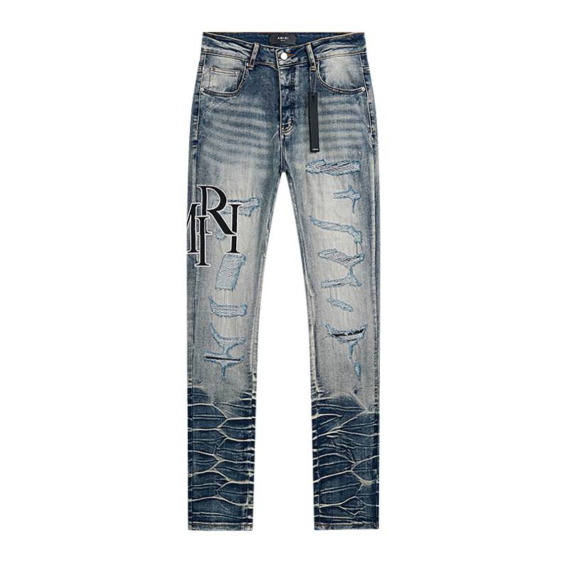 Men's Amiri Fashionable Casual Jeans Pants Size 30-38