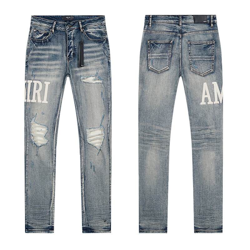 Men's Amiri Fashionable Casual Jeans Pants Size 30-38