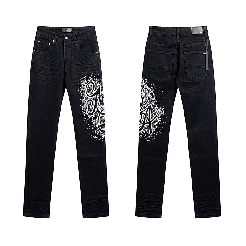Men's Amiri Fashionable Casual Jeans Pants Size 30-38