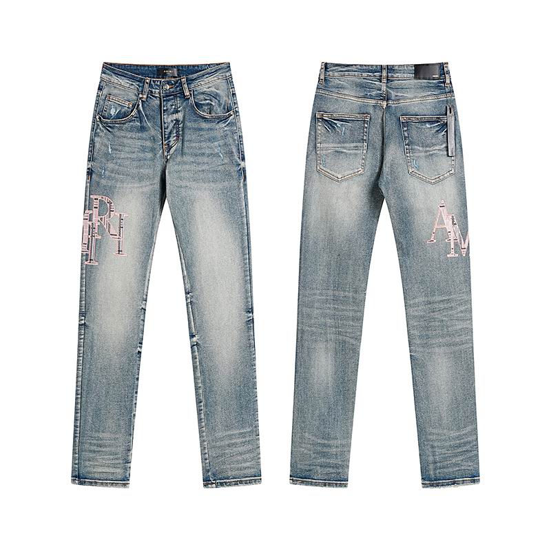 Men's Amiri Fashionable Casual Jeans Pants Size 30-38