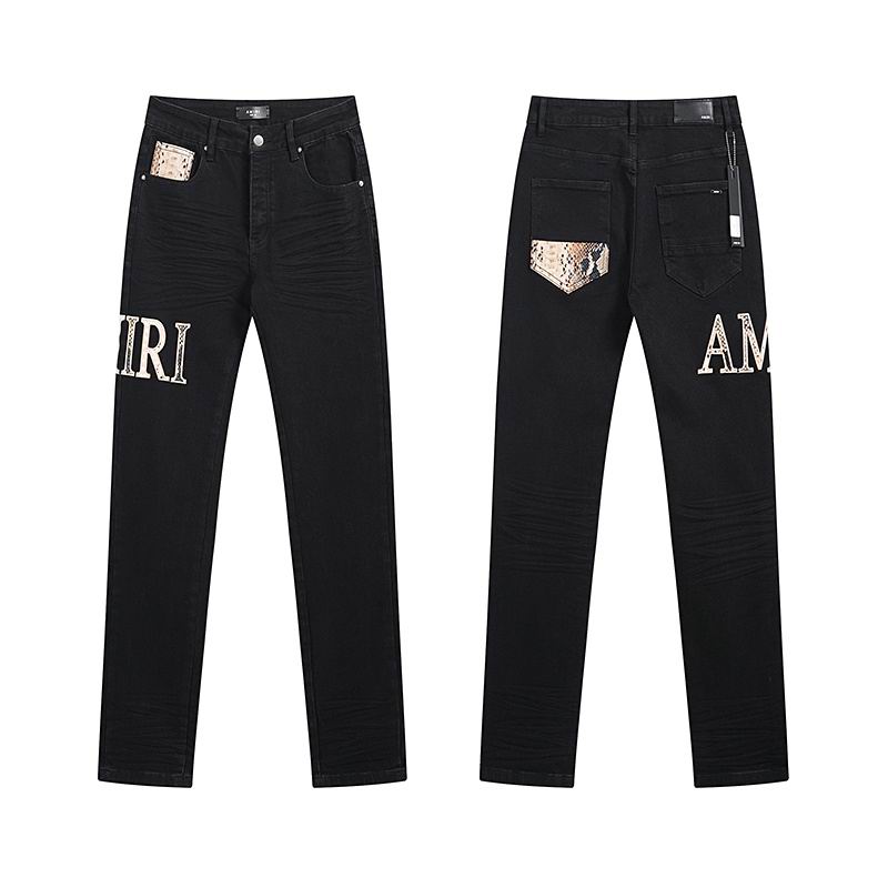 Men's Amiri Fashionable Casual Jeans Pants Size 30-38