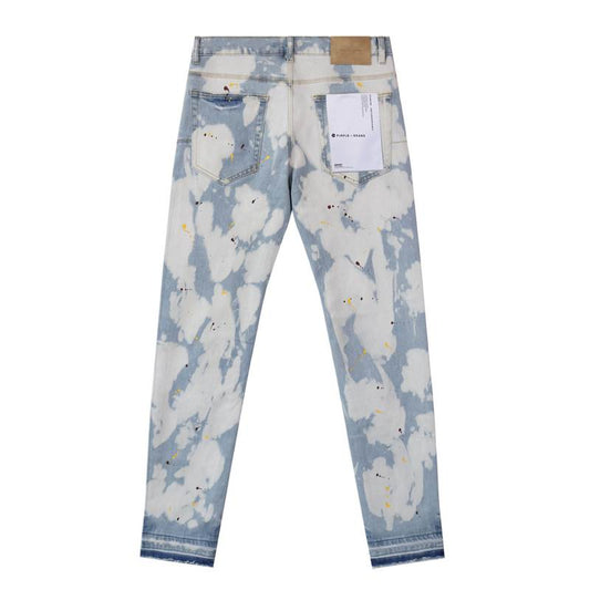 Men's Purple Fashionable Casual Jeans Pants Size 28-38