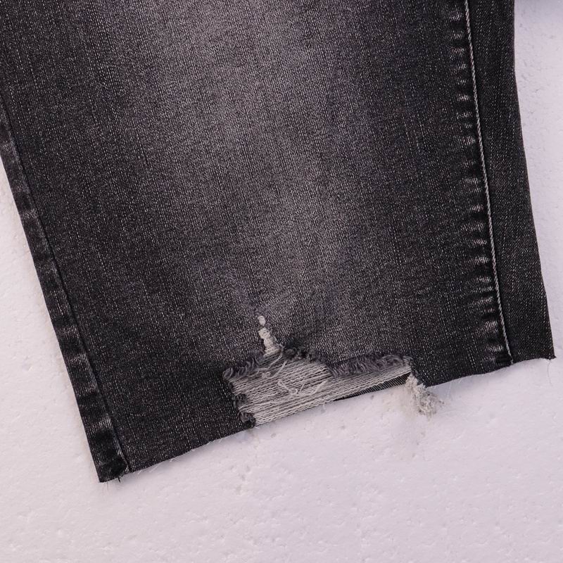 Men's Purple Denim Slim Fit Jeans Shorts Casual Straight Fit Summer Shorts 28-38