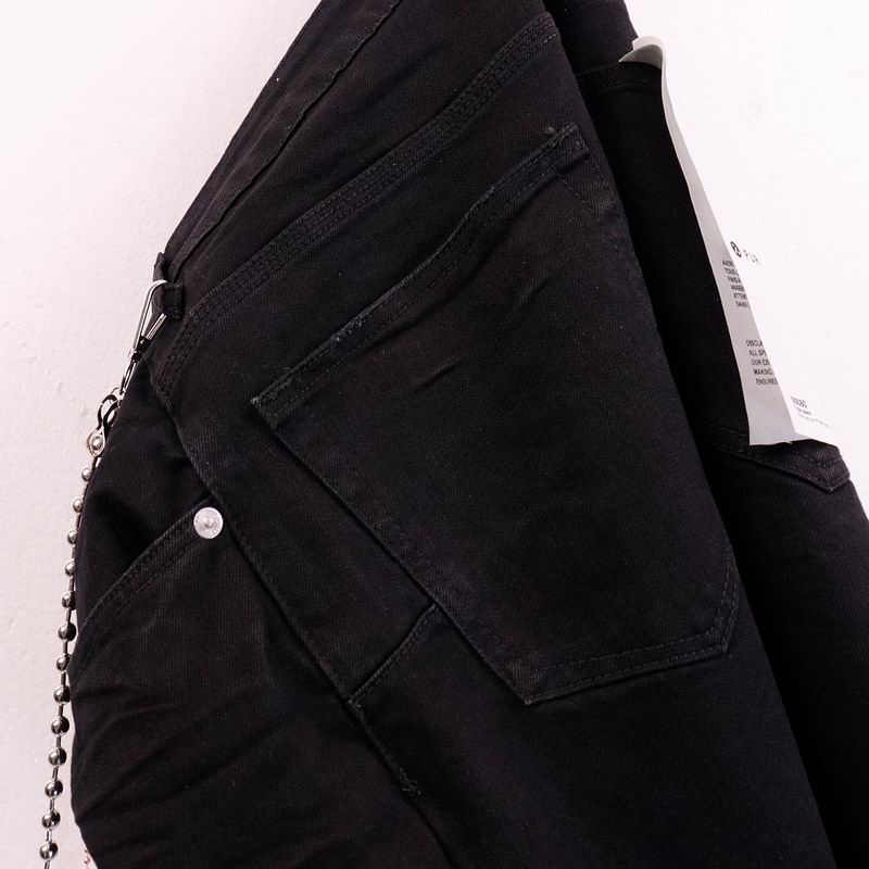 Men's Purple Denim Slim Fit Jeans Shorts Casual Straight Fit Summer Shorts 28-38