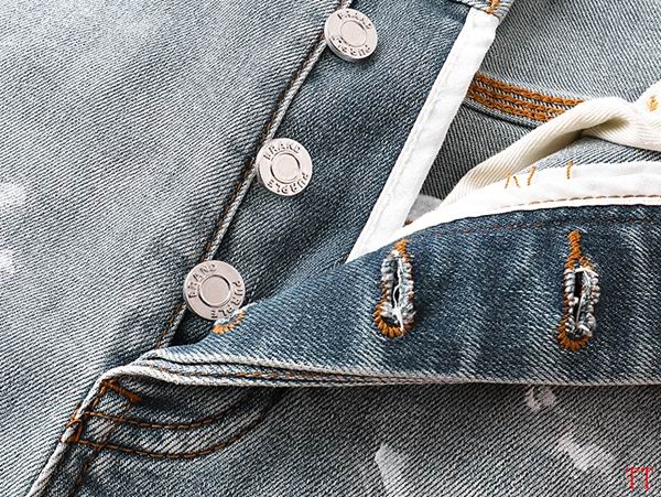 Men's Purple Fashionable Casual Jeans Pants Size 30-38