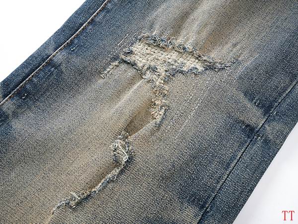 Men's Purple Fashionable Casual Jeans Pants Size 30-38