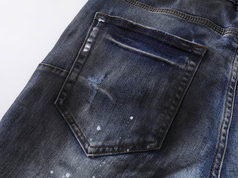 Men's Purple Fashionable Casual Jeans Pants Size 30-38