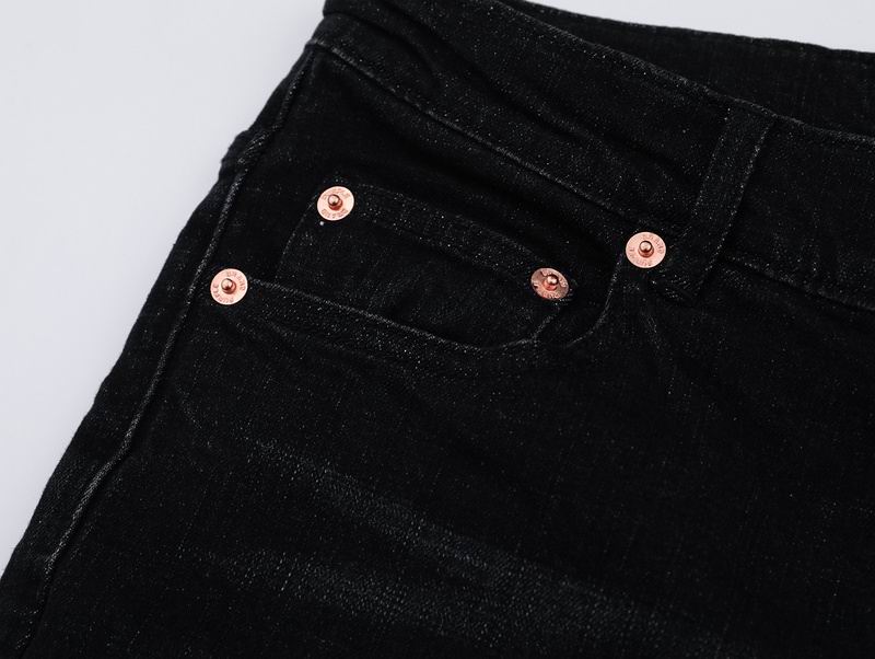 Men's Purple Fashionable Casual Jeans Pants Size 30-38