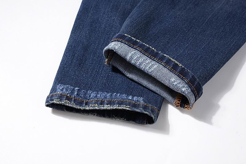 Men's Purple Fashionable Casual Jeans Pants Size 30-38