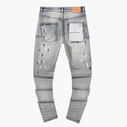 Men's Purple Fashionable Casual Jeans Pants Size 30-38