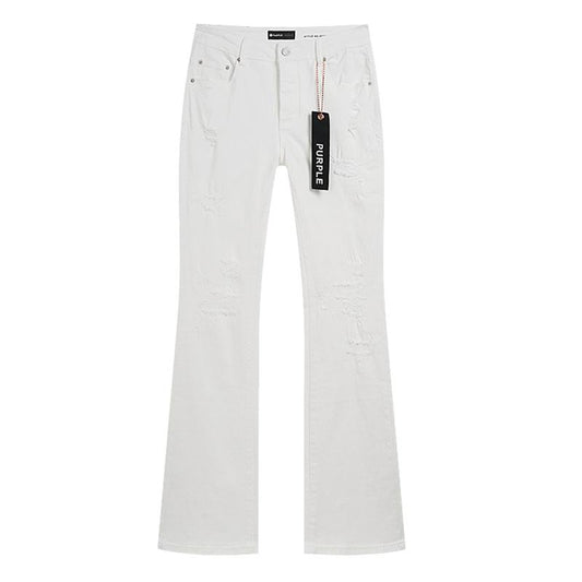 Men's Purple Fashionable Casual Jeans Pants Size 30-38