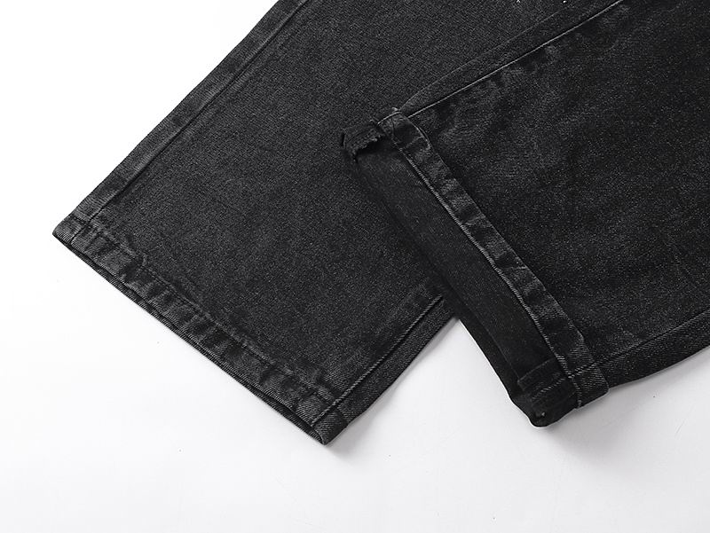 Men's Purple Fashionable Casual Jeans Pants Size 30-38