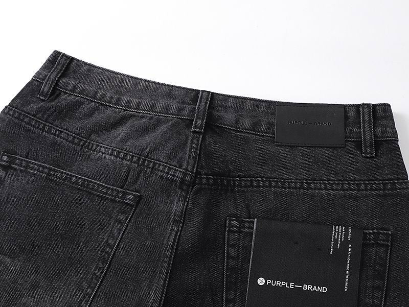 Men's Purple Fashionable Casual Jeans Pants Size 30-38