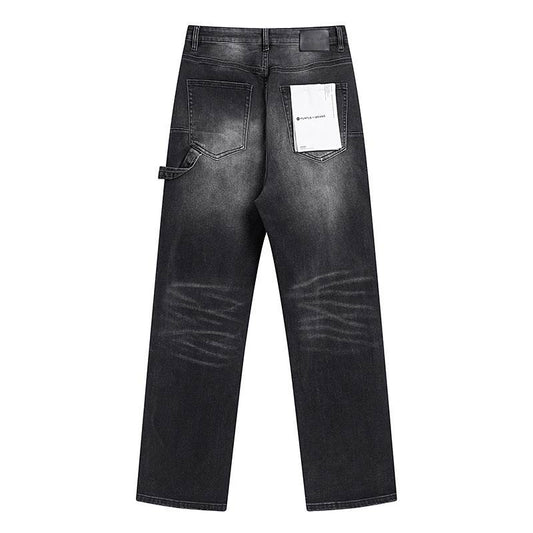 Men's Purple Fashionable Casual Jeans Pants Size 30-38