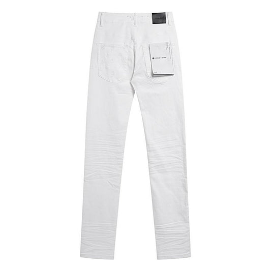 Men's Purple Fashionable Casual Jeans Pants Size 30-38