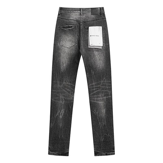 Men's Purple Fashionable Casual Jeans Pants Size 30-38