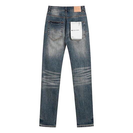 Men's Purple Fashionable Casual Jeans Pants Size 30-38