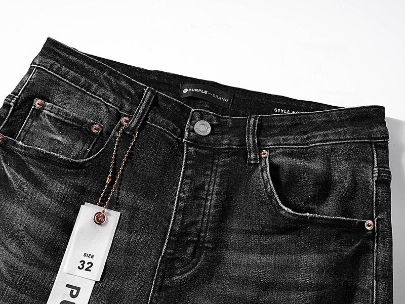 Men's Purple Fashionable Casual Jeans Pants Size 30-38