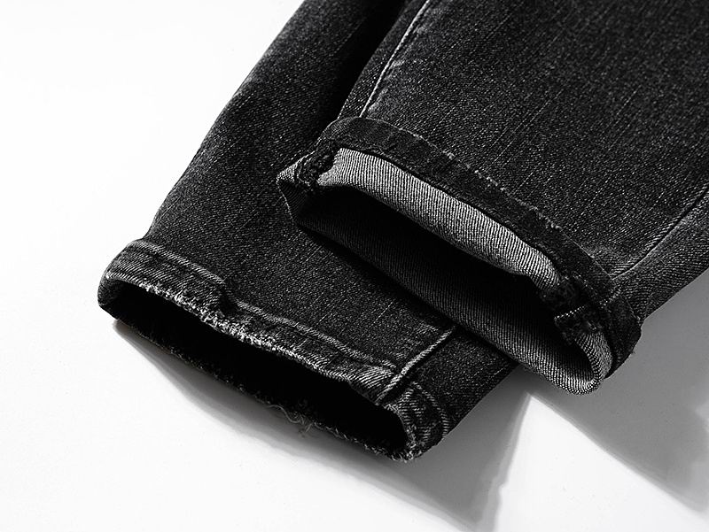 Men's Purple Fashionable Casual Jeans Pants Size 30-38