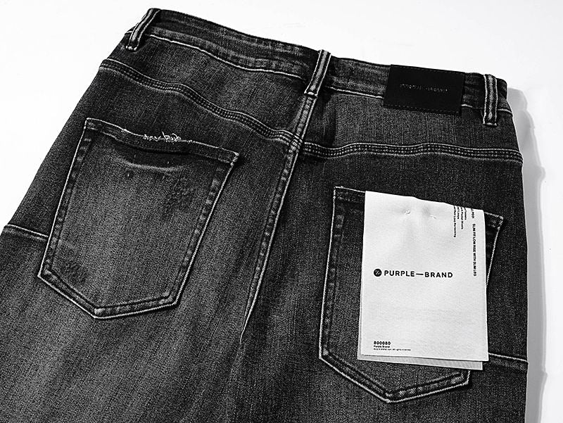 Men's Purple Fashionable Casual Jeans Pants Size 30-38